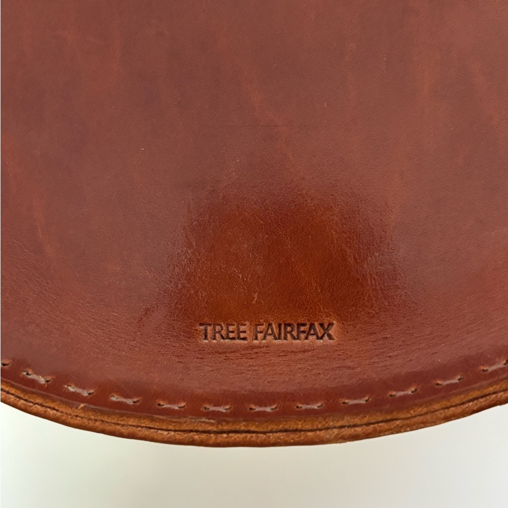 Brown Leather Crossbody Bag Tree Fairfax